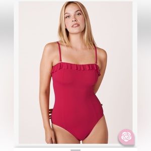 NWOT GIANNA Bandeau One-piece Swimsuit size XL